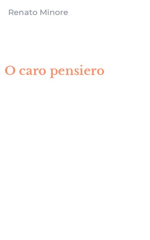 O caro pensiero