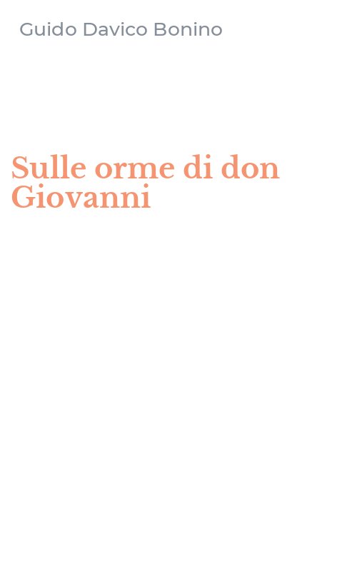 Sulle orme di don Giovanni