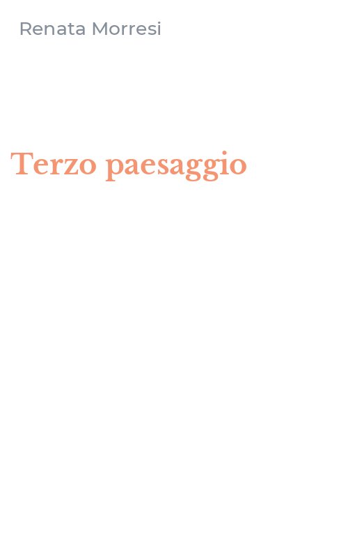 Terzo paesaggio