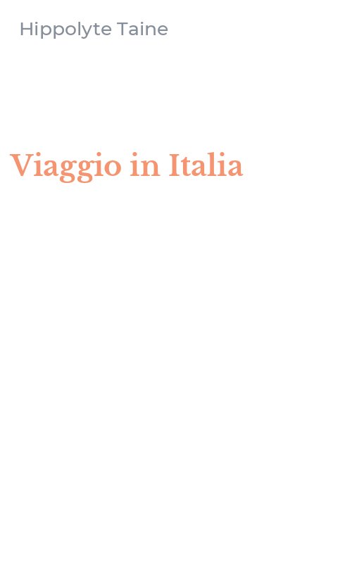 Viaggio in Italia