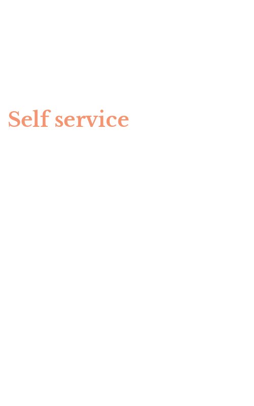 Self service
