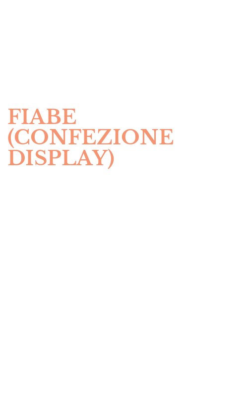 FIABE (CONFEZIONE DISPLAY)