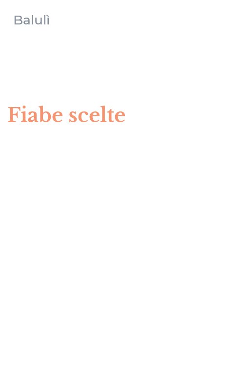 Fiabe scelte