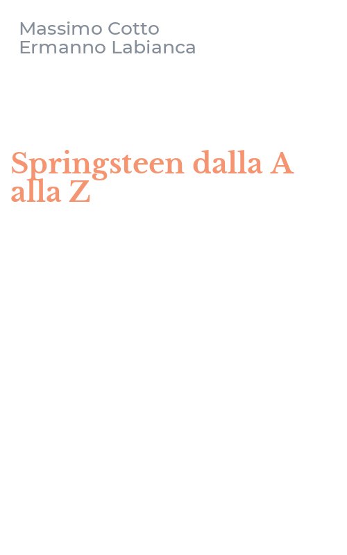 Springsteen dalla A alla Z