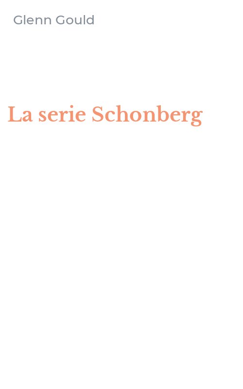 La serie Schonberg