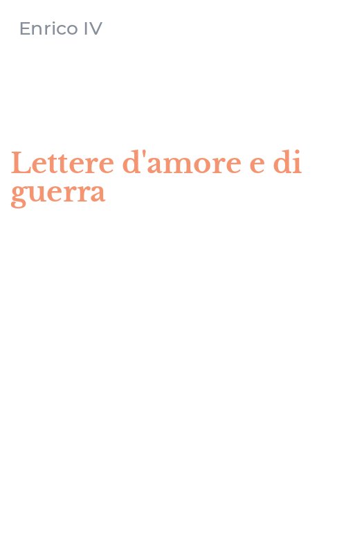 Lettere d'amore e di guerra