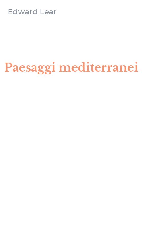 Paesaggi mediterranei