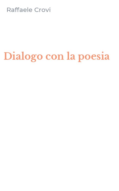 Dialogo con la poesia