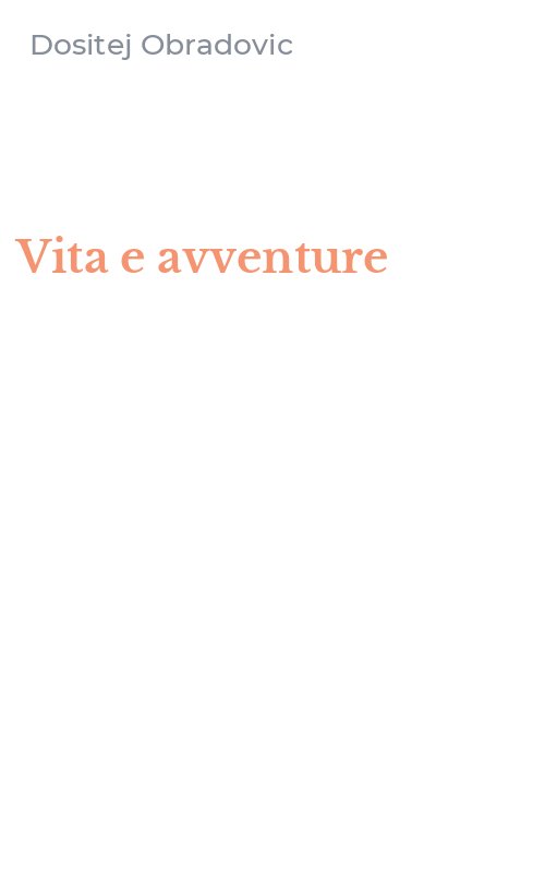 Vita e avventure