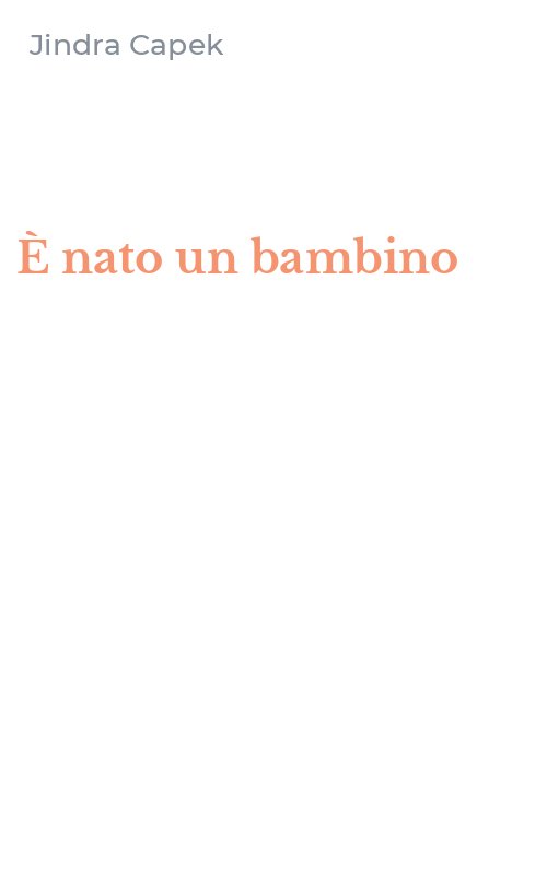 È nato un bambino