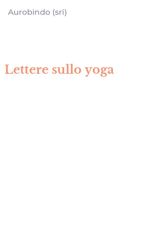 Lettere sullo yoga