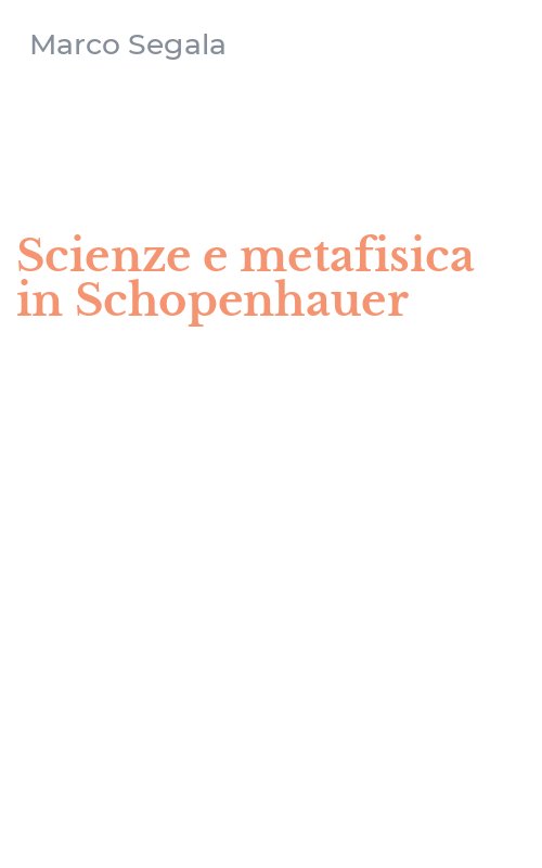 Scienze e metafisica in Schopenhauer