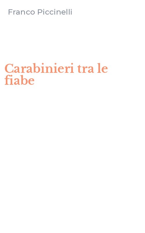 Carabinieri tra le fiabe