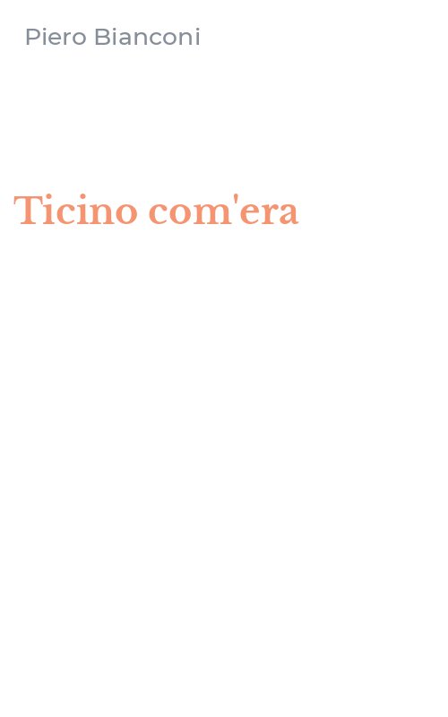 Ticino com'era