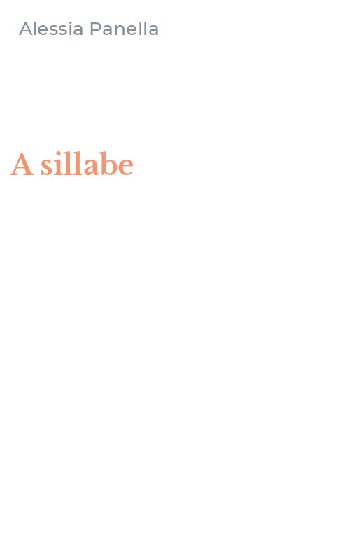 A sillabe