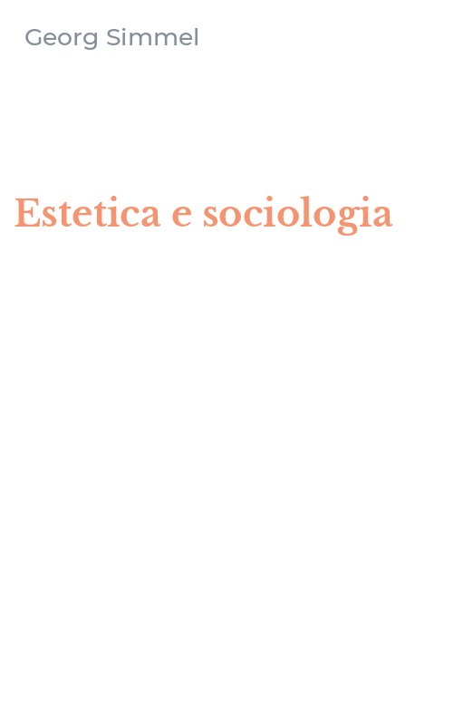 Estetica e sociologia