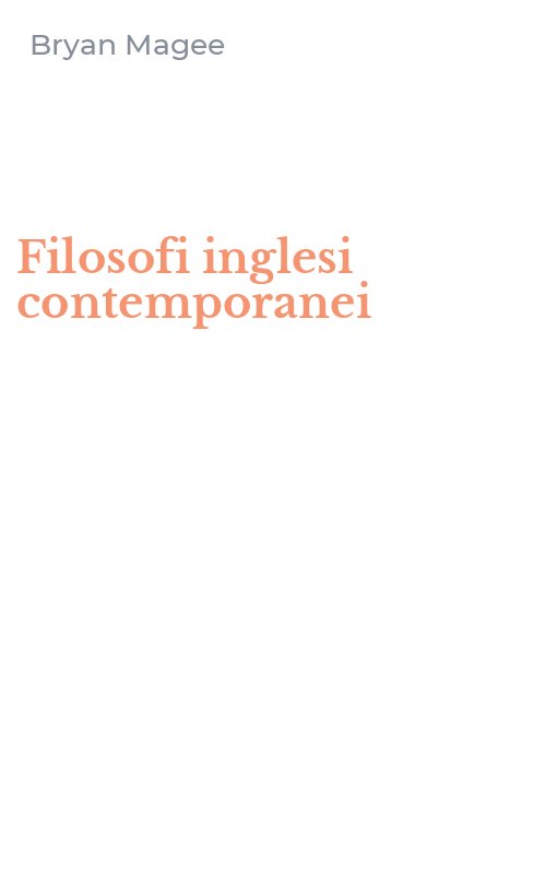 Filosofi inglesi contemporanei