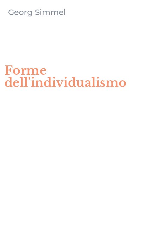 Forme dell'individualismo