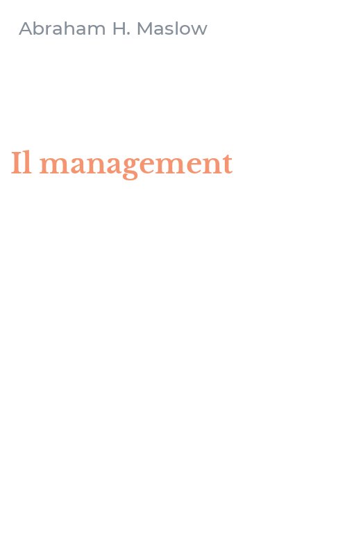 Il management