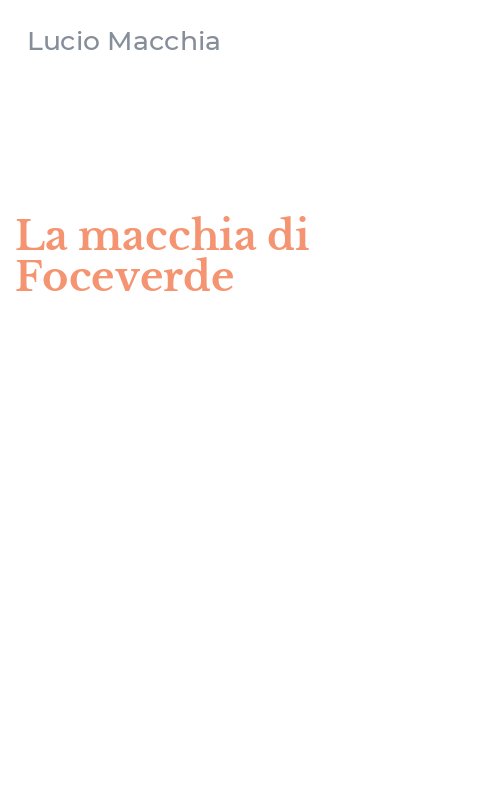 La macchia di Foceverde