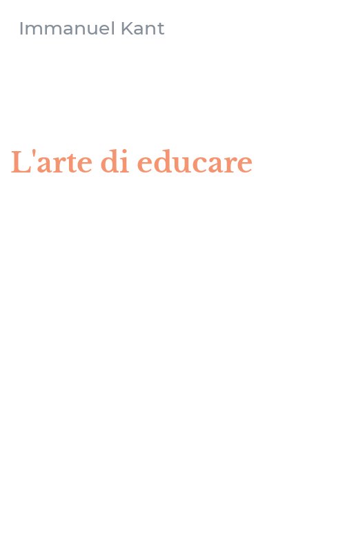 L'arte di educare