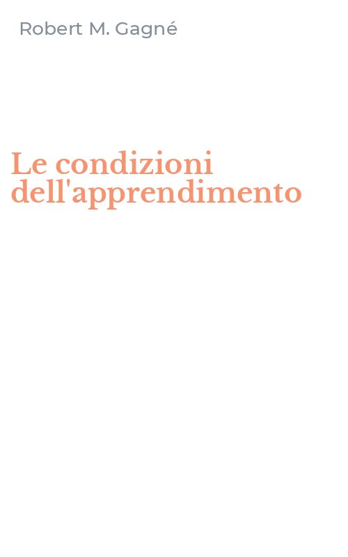 Le condizioni dell'apprendimento