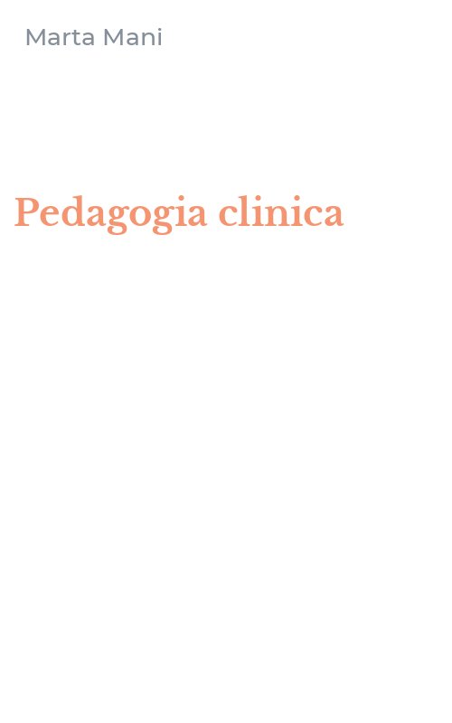 Pedagogia clinica