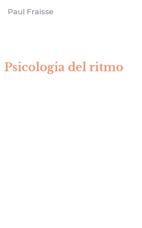 Psicologia del ritmo