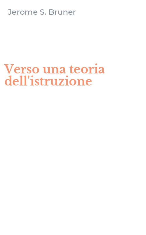 Verso una teoria dell'istruzione