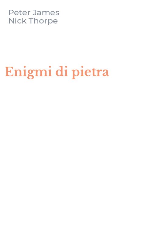 Enigmi di pietra
