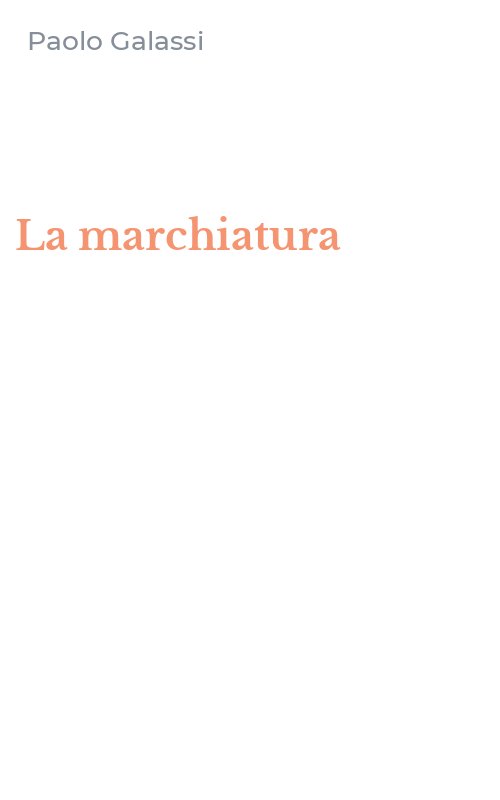La marchiatura