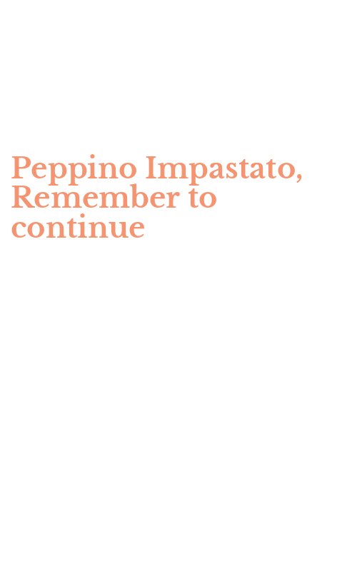 Peppino Impastato, Remember to continue