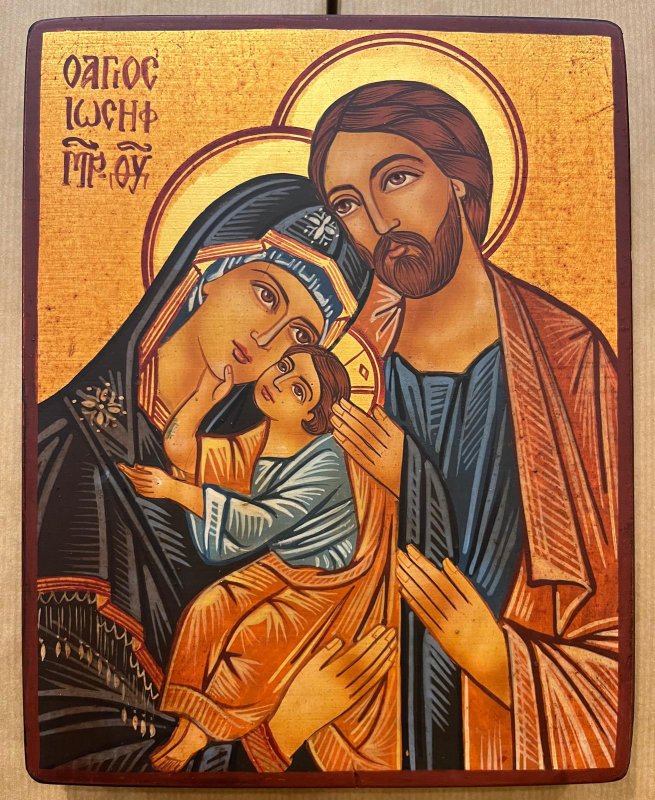 SACRA FAMIGLIA 18X22CM OPACA