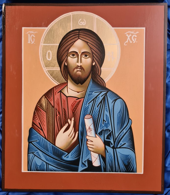 CRISTO MAESTRO 24X28 CM