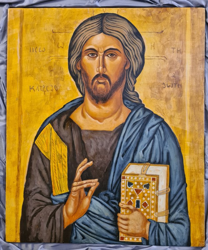 CRISTO MAESTRO 32X38 CM