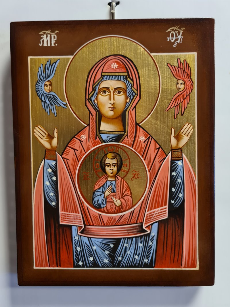 MADONNA DEL SEGNO 18X22 CM