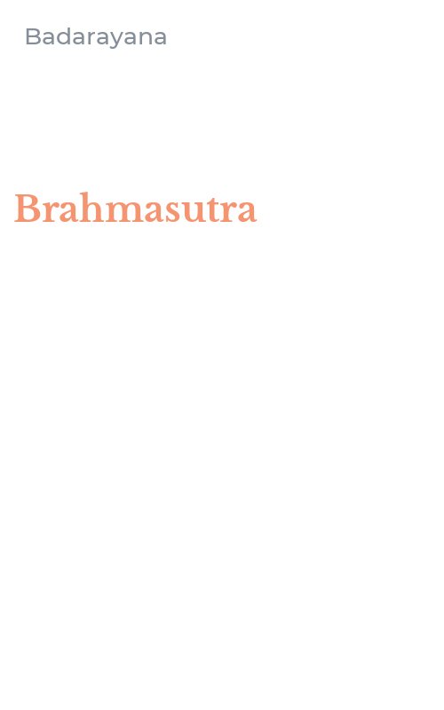 Brahmasutra