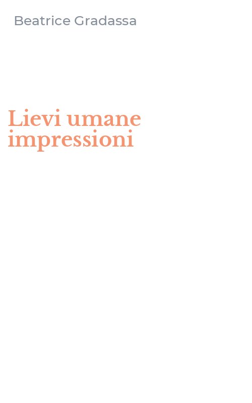 Lievi umane impressioni