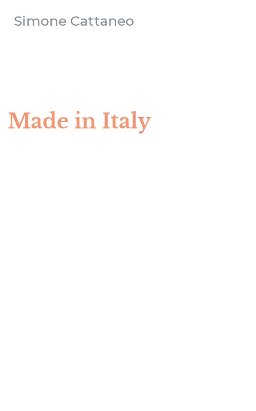 Made in Italy