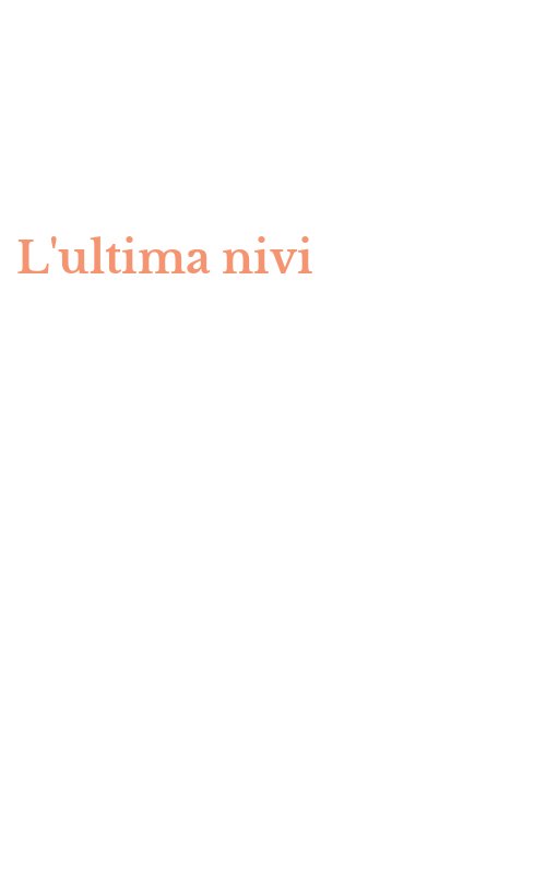 L'ultima nivi