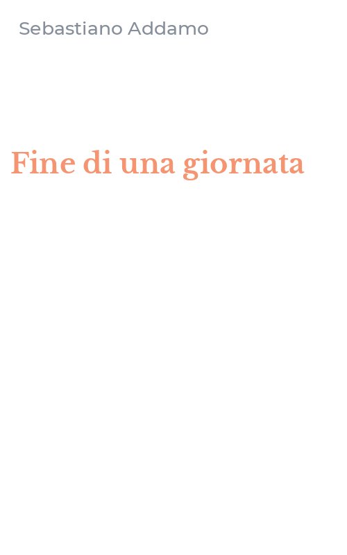 Fine di una giornata