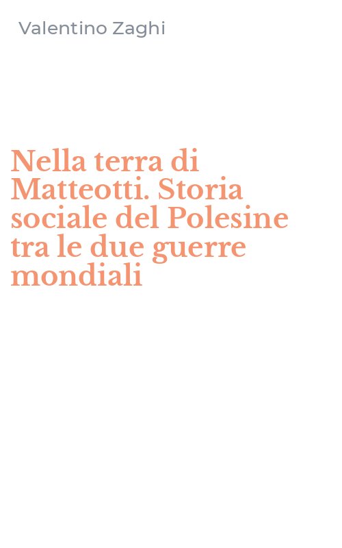 Nella terra di Matteotti. Storia sociale del Polesine tra le due guerre mondiali
