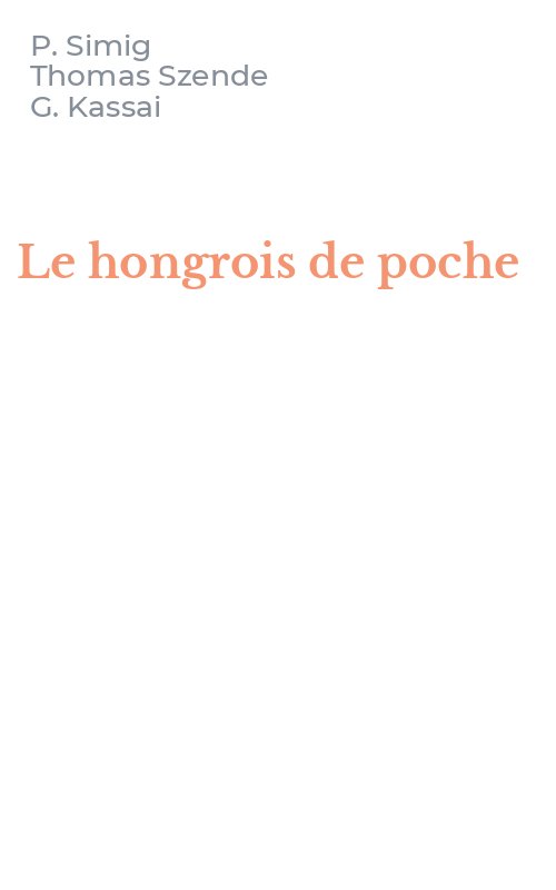 Le hongrois de poche