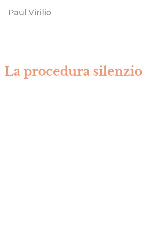 La procedura silenzio