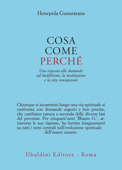 Cosa, come, perché. Una risposta alle domande sul buddhismo la meditazione e la vita consapevole
