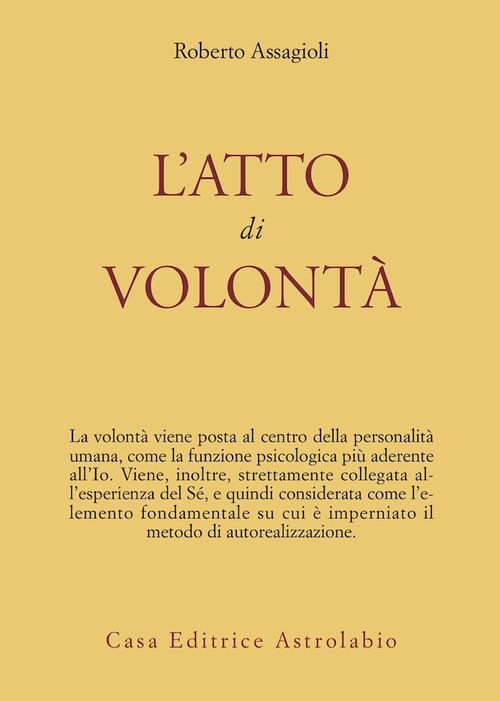 L'atto di volontà