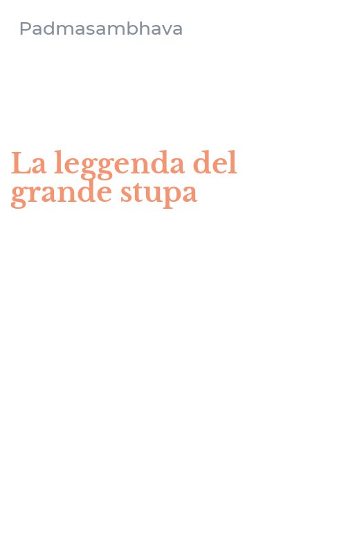 La leggenda del grande stupa