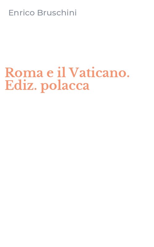 Roma e il Vaticano. Ediz. polacca