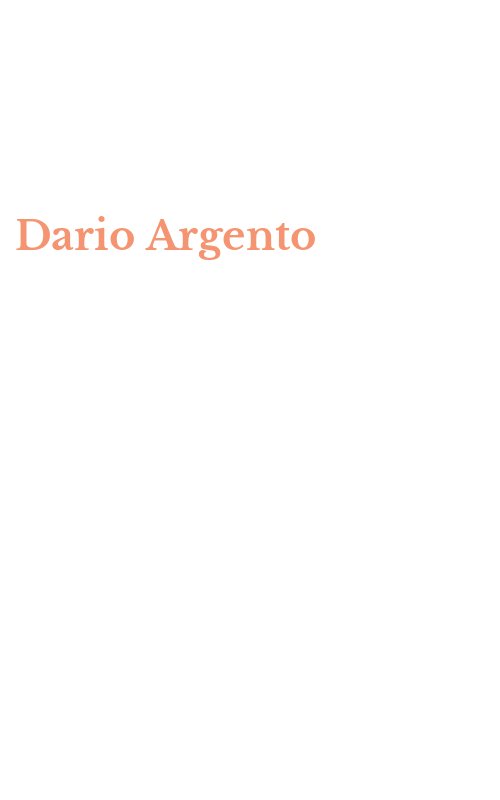 Dario Argento
