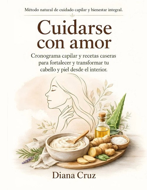 Cuidarse con amor. Cronograma capilar y recetas caseras para fortalecer y transformar tu cabello y piel desde el interior